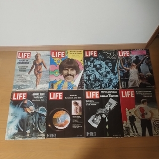 LIFE アメリカ　60年代　ヴィンテージ雑誌  　８冊セット(ニュース/総合)