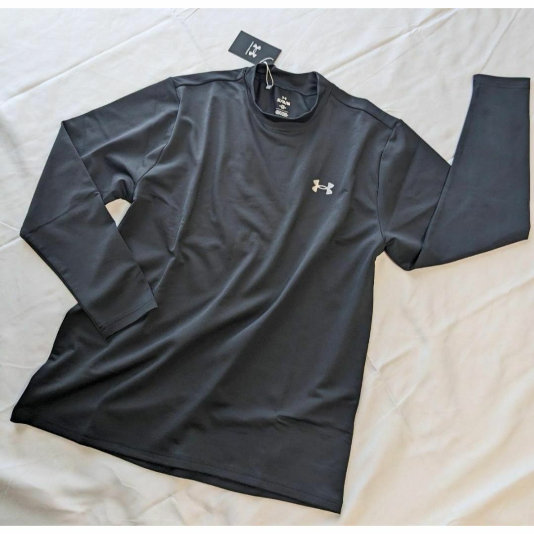 UNDER ARMOUR(アンダーアーマー)の【アンダーアーマー】XL 定価10,450円　長袖モックネックシャツ メンズのトップス(シャツ)の商品写真