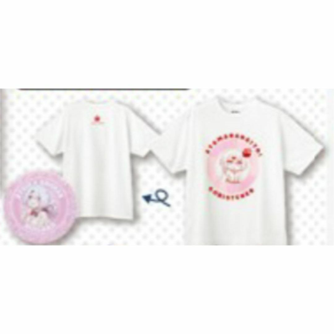 L　椎名唯華　にじさんじ　缶バッジ付き　半袖 Tシャツ、他　M エンタメ/ホビーのタレントグッズ(その他)の商品写真