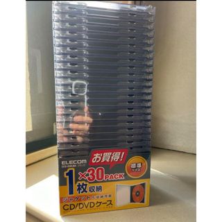 ELECOM - エレコム　CD/DVDケース　30枚