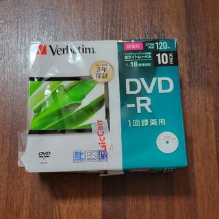 バーベイタム(Verbatim)のDVD-R　10枚  新品、未使用(その他)