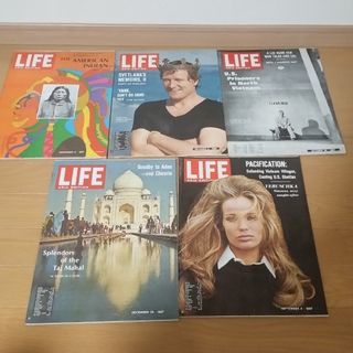 LIFE アメリカ　60年代　ヴィンテージ雑誌  　5冊セット(ニュース/総合)