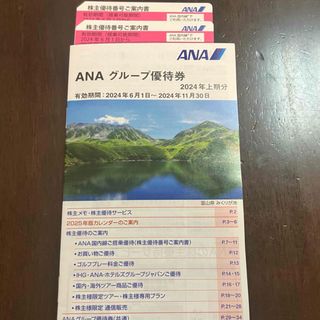 ANA(全日本空輸) - ANA 株主優待 ２枚 + グループ優待券 1冊