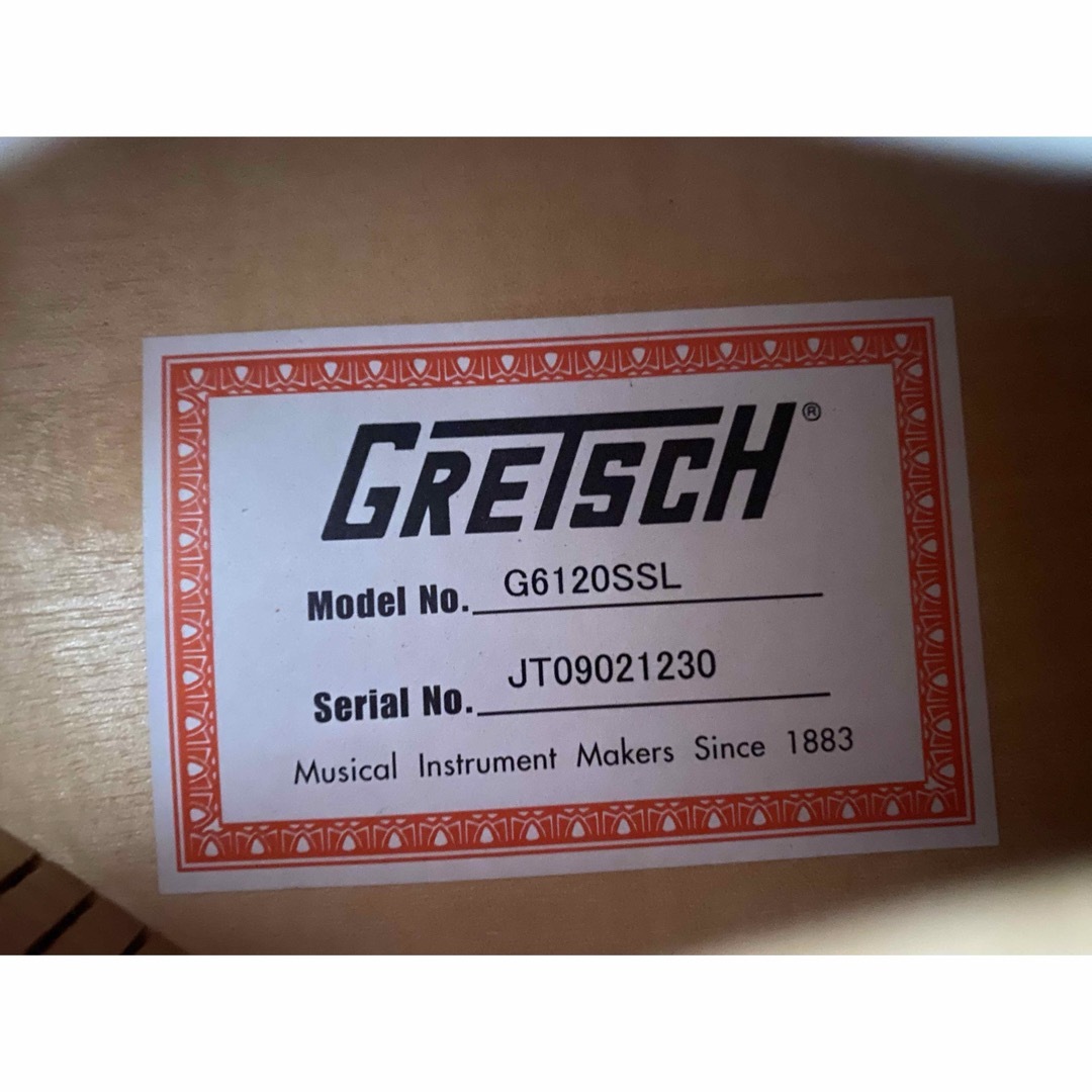 GRETSCH(グレッチ)のグレッチ　G6120SSL ラッカー塗装モデル 楽器のギター(エレキギター)の商品写真