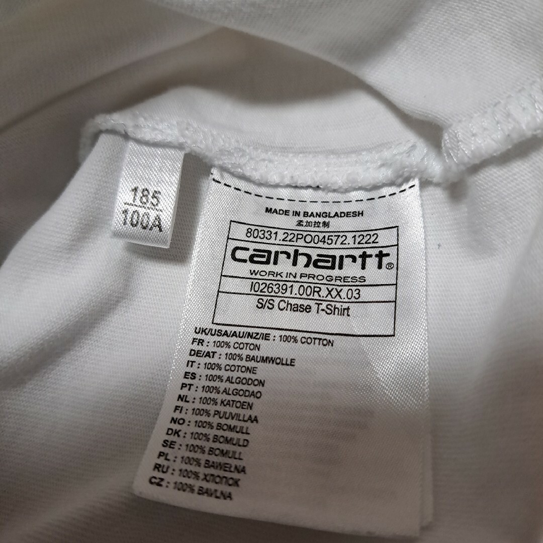 carhartt(カーハート)のCarhartt カーハート オーバーサイズTシャツ シンプル刺繍ロゴ メンズのトップス(Tシャツ/カットソー(半袖/袖なし))の商品写真