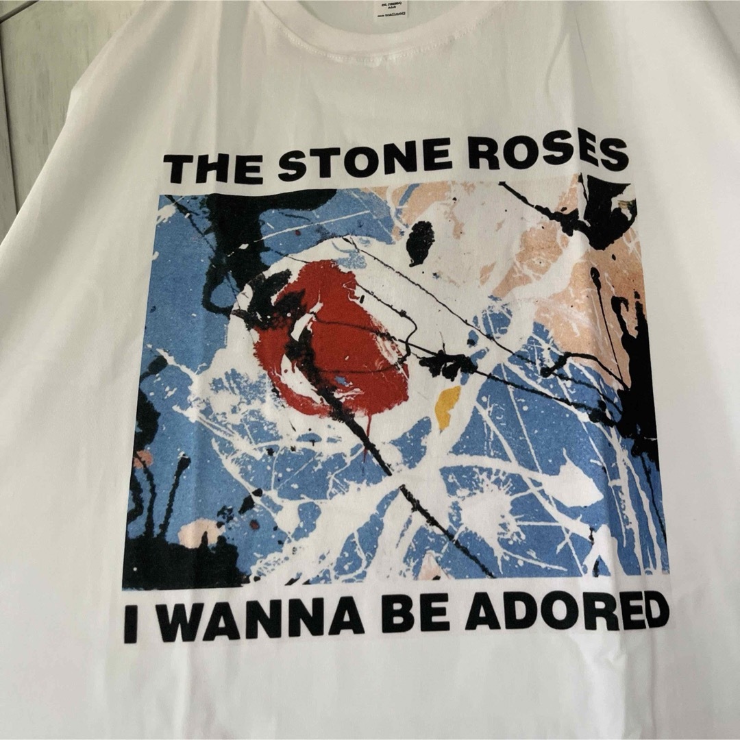 THE STONE ROSES / ホワイト/2XLサイズ/新品未使用品 メンズのトップス(Tシャツ/カットソー(半袖/袖なし))の商品写真