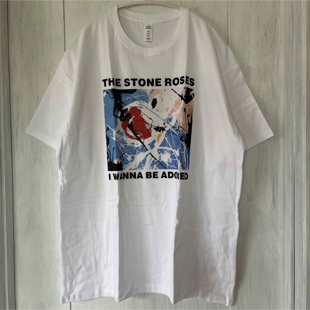 THE STONE ROSES / ホワイト/2XLサイズ/新品未使用品 メンズのトップス(Tシャツ/カットソー(半袖/袖なし))の商品写真