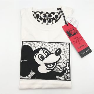 コーチ(COACH)のCOACH Tシャツ 大人気 ディズニー ミッキーマウスXキースヘリング 新品(Tシャツ(半袖/袖なし))