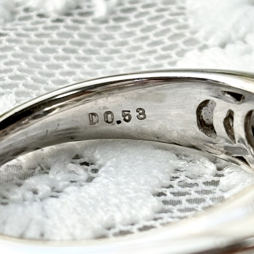 Pt900 アレキサンドライト1.710ct ダイヤ0.530ct リング レディースのアクセサリー(リング(指輪))の商品写真