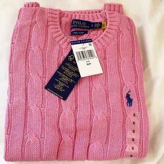 ポロラルフローレン(POLO RALPH LAUREN)のポロラルフローレン 半袖ニット　サマーニット　ワンポイント(ニット/セーター)