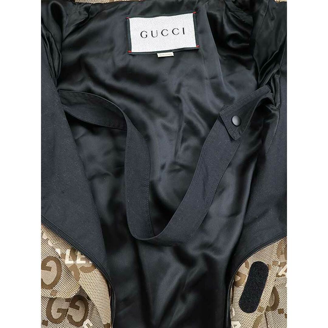 Gucci(グッチ)のGUCCI × BALENCIAGA グッチ×バレンシアガ 21AW The Hacker Project Jumbo GG Jacket ジャケット  ブラウン系 36 レディースのジャケット/アウター(その他)の商品写真