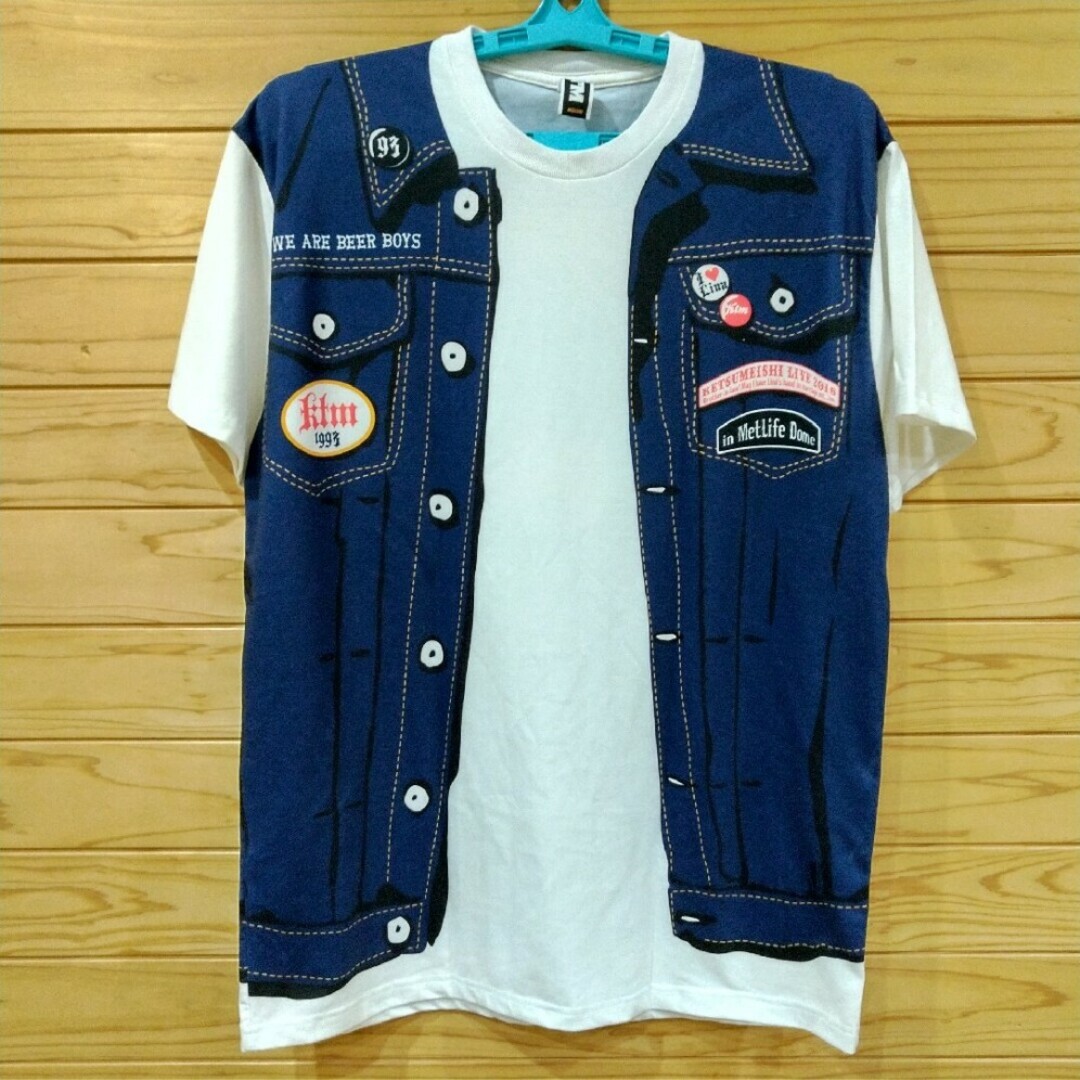 ケツメイシ　ライブTシャツ　DENIM VEST TEE メンズのトップス(Tシャツ/カットソー(半袖/袖なし))の商品写真