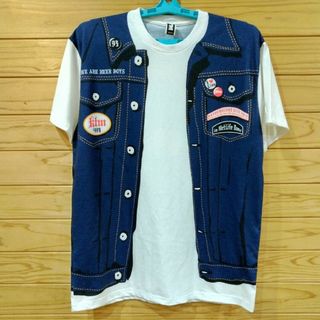 ケツメイシ　ライブTシャツ　DENIM VEST TEE(Tシャツ/カットソー(半袖/袖なし))