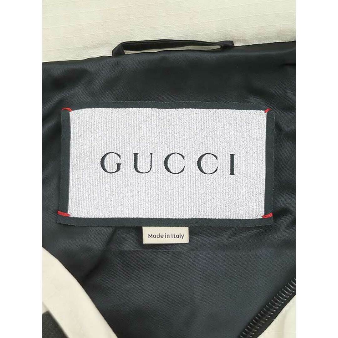 Gucci(グッチ)のGUCCI×BALENCIAGA グッチ×バレンシアガ 22SS シェリーライン Cシェイプ ブルゾン マウンテンジャケット  アイボリー系 40 レディースのジャケット/アウター(その他)の商品写真