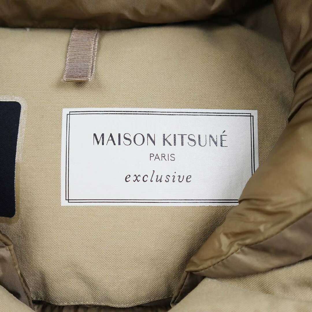MAISON KITSUNE'(メゾンキツネ)のMAISON KITSUNE×Goldwin メゾンキツネ ゴールドウィン ダウンジャケット GL20320PMK ベージュ XS メンズのジャケット/アウター(ダウンジャケット)の商品写真