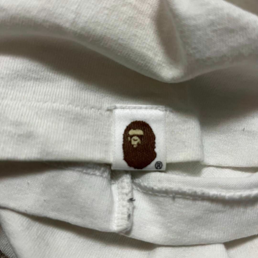 A BATHING APE(アベイシングエイプ)のA BATHING APE Tシャツ ファイヤー BAPESTA  ベイプスタ メンズのトップス(Tシャツ/カットソー(半袖/袖なし))の商品写真