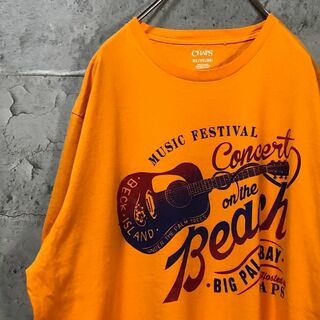 【CHAPS】ギター Concert Beach アメリカ輸入 Tシャツ