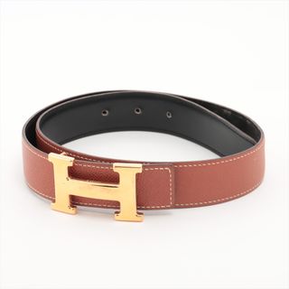 エルメス(Hermes)のエルメス Hベルト レザー 66 ゴールド レディース ベルト(ベルト)