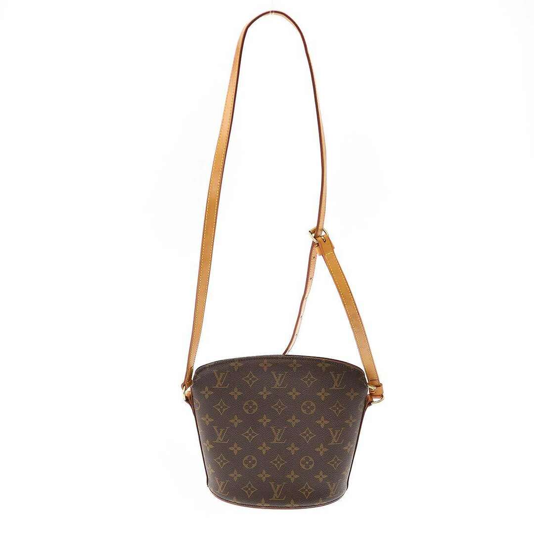 LOUIS VUITTON(ルイヴィトン)のLOUIS VUITTON ルイヴィトン 2001 ドルーオ モノグラムショルダーバッグ M51290 ブラウン レディースのバッグ(ショルダーバッグ)の商品写真