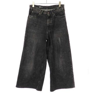 CELINE セリーヌ 22SS ELEPHANT JEANS エレファント バギーデニムパンツ 2N644573Q ブラック 28