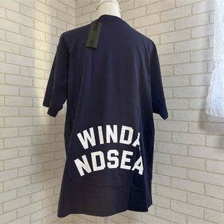 WIND AND SEA - ウィンダンシー 新品 L KELME コラボ ロゴ Tシャツ ネイビー