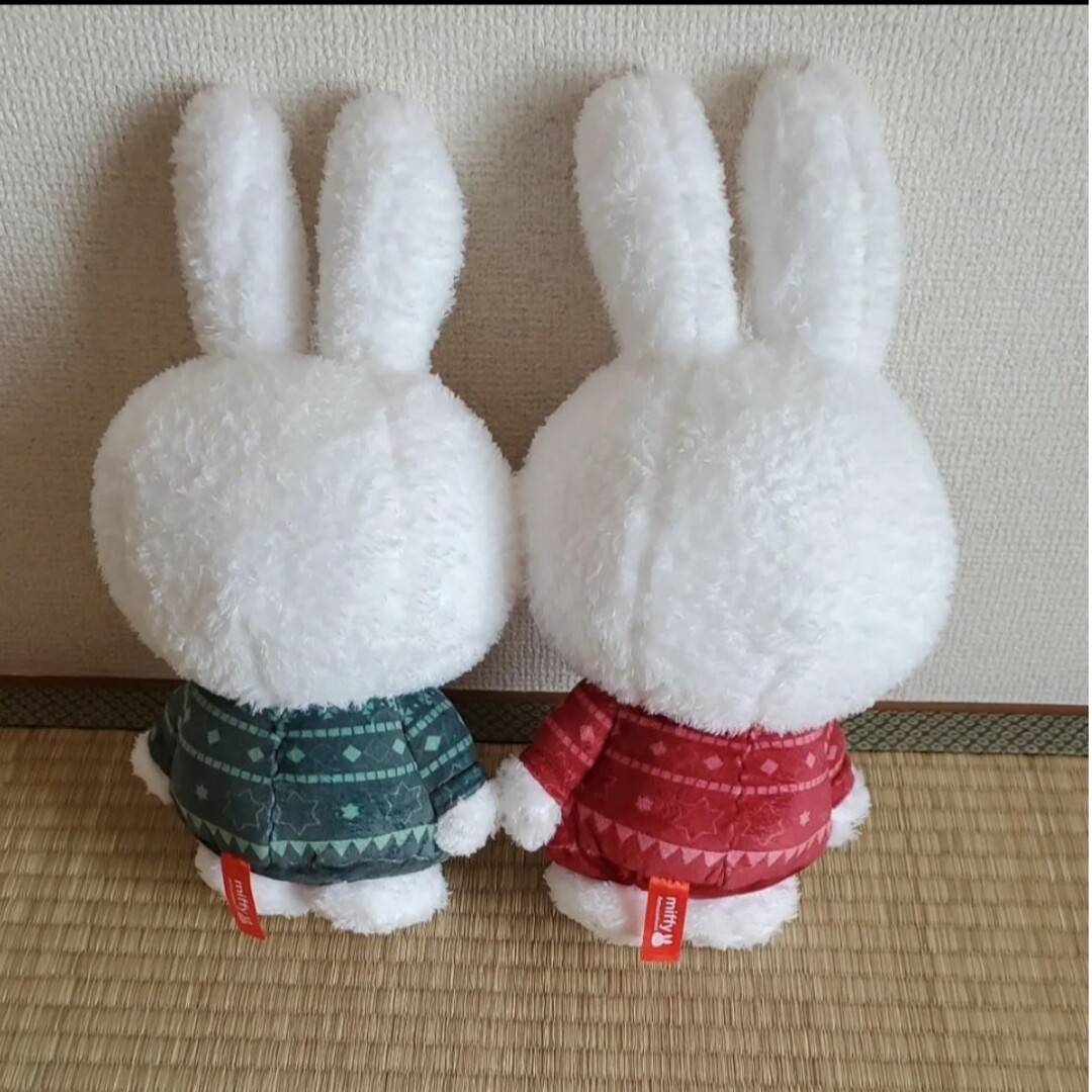 miffy(ミッフィー)のミッフィーぬいぐるみ　2体セット エンタメ/ホビーのおもちゃ/ぬいぐるみ(キャラクターグッズ)の商品写真