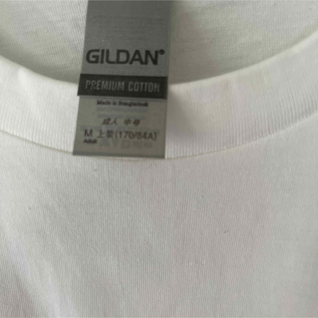 GILDAN(ギルタン)のAkina NAKAMORI / Mサイズ/ ホワイト メンズのトップス(Tシャツ/カットソー(半袖/袖なし))の商品写真