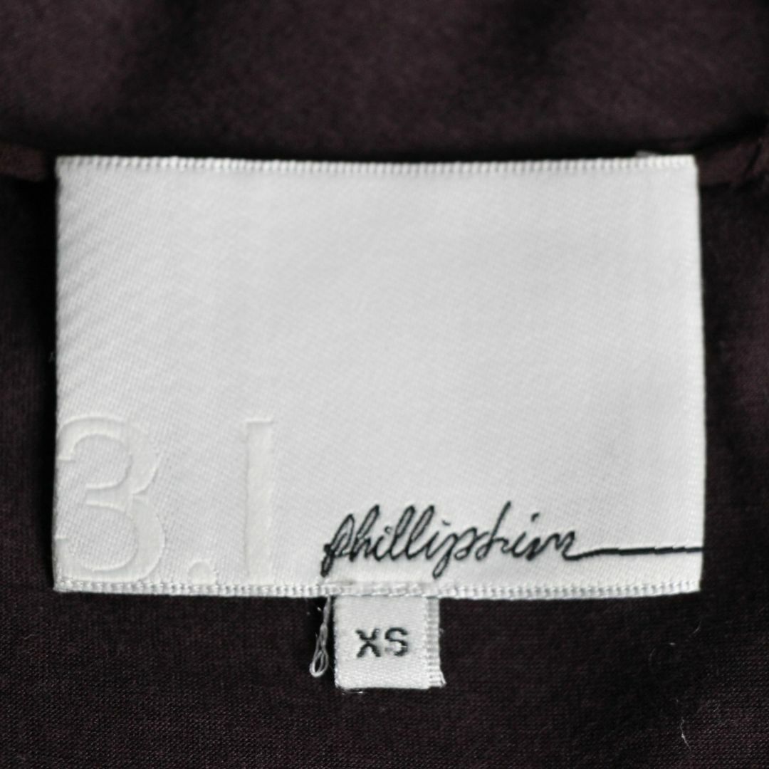 3.1 Phillip Lim(スリーワンフィリップリム)の3.1 フィリップリム　レース　カットソーワンピース　　XS　茶 ブラウン レディースのワンピース(ひざ丈ワンピース)の商品写真