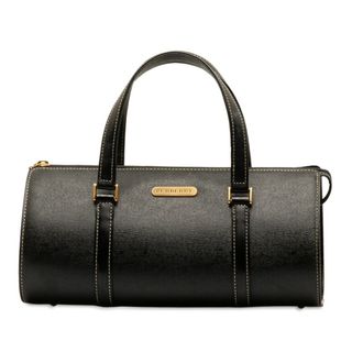 バーバリー(BURBERRY)のバーバリー ノヴァチェック シャドーホース ハンドバッグ ミニボストンバッグ レザー レディース BURBERRY 【222-48890】(ハンドバッグ)