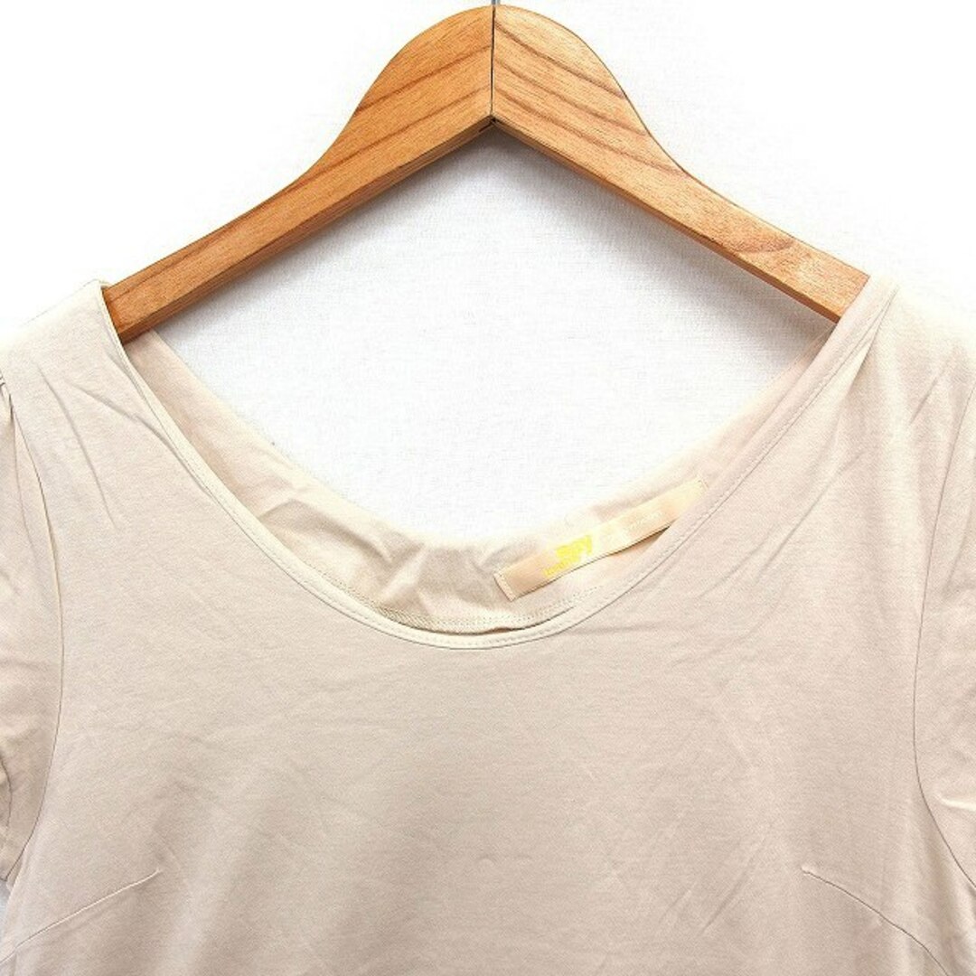 Ray BEAMS(レイビームス)のレイビームス Ray Beams 裾フリルカットソー Tシャツ キャップスリーブ レディースのトップス(カットソー(半袖/袖なし))の商品写真