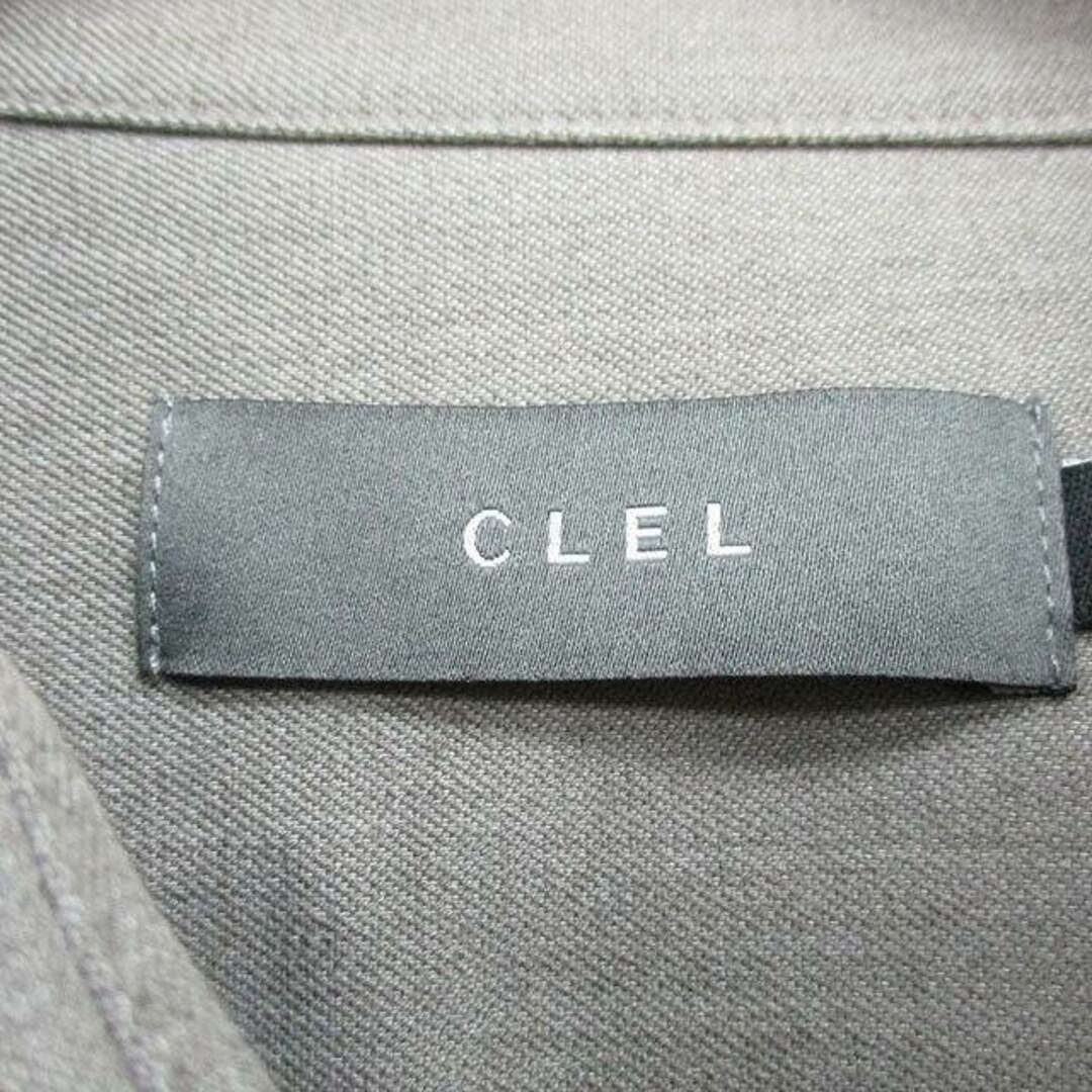 other(アザー)のクレイル CLEL シャツ ブラウス 半袖 オーバーサイズ シンプル S グレー メンズのトップス(シャツ)の商品写真