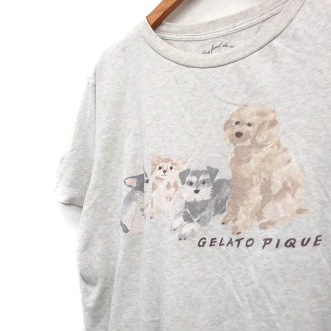 gelato pique(ジェラートピケ)のジェラートピケ gelato pique カットソー Tシャツ 半袖 レディースのトップス(カットソー(半袖/袖なし))の商品写真