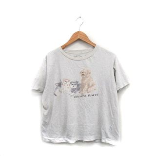 ジェラートピケ(gelato pique)のジェラートピケ gelato pique カットソー Tシャツ 半袖(カットソー(半袖/袖なし))