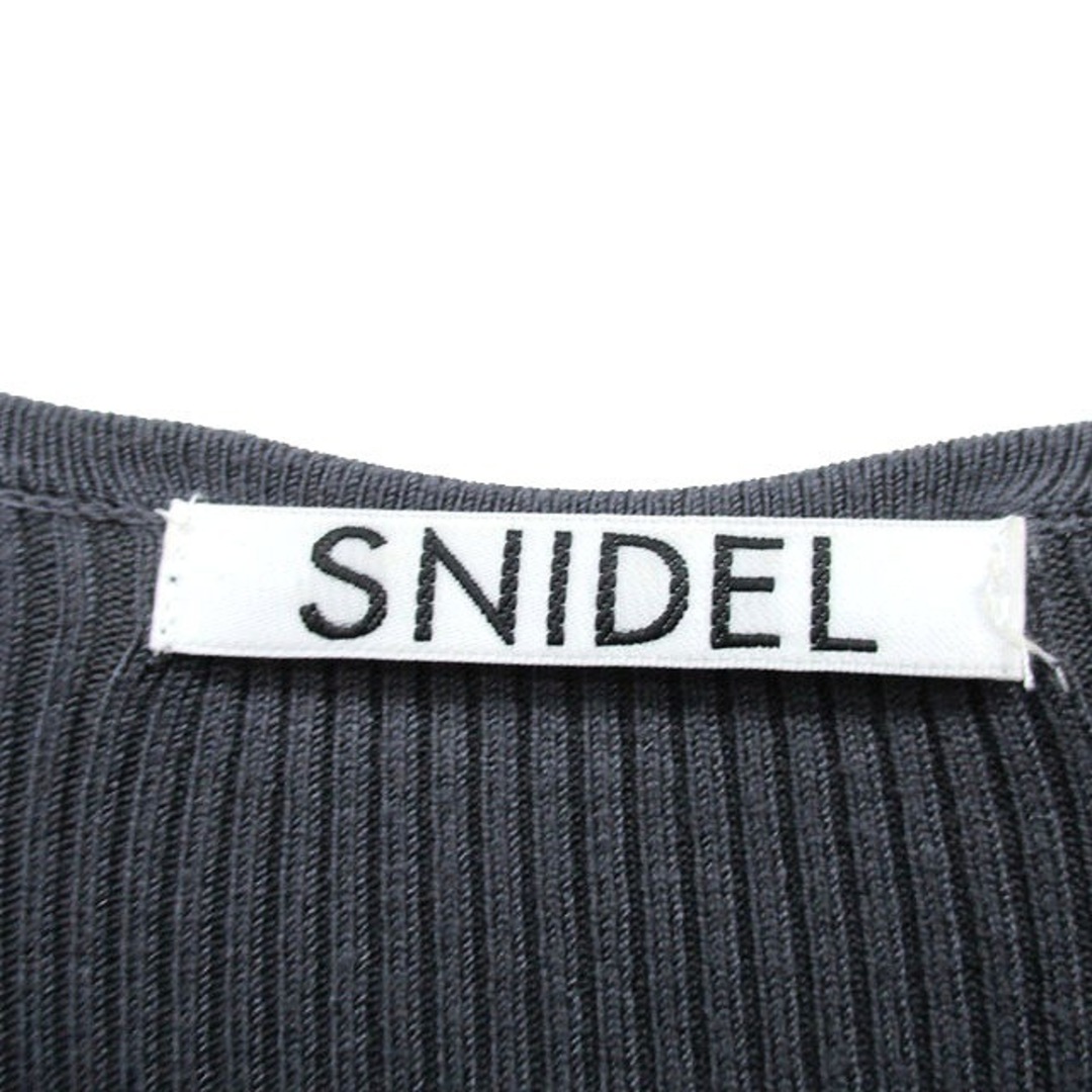 SNIDEL(スナイデル)のスナイデル snidel ニット ワンピース ロング カシュクール リボン レディースのワンピース(ロングワンピース/マキシワンピース)の商品写真