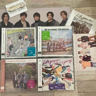 キングアンドプリンス(King & Prince)の【美品】Life goes on / We are young  4形態(ポップス/ロック(邦楽))