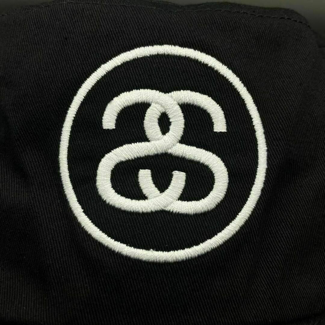 STUSSY(ステューシー)のステューシー バケットハット STUSSY SS リンク ロゴ HAT S/M メンズの帽子(ハット)の商品写真