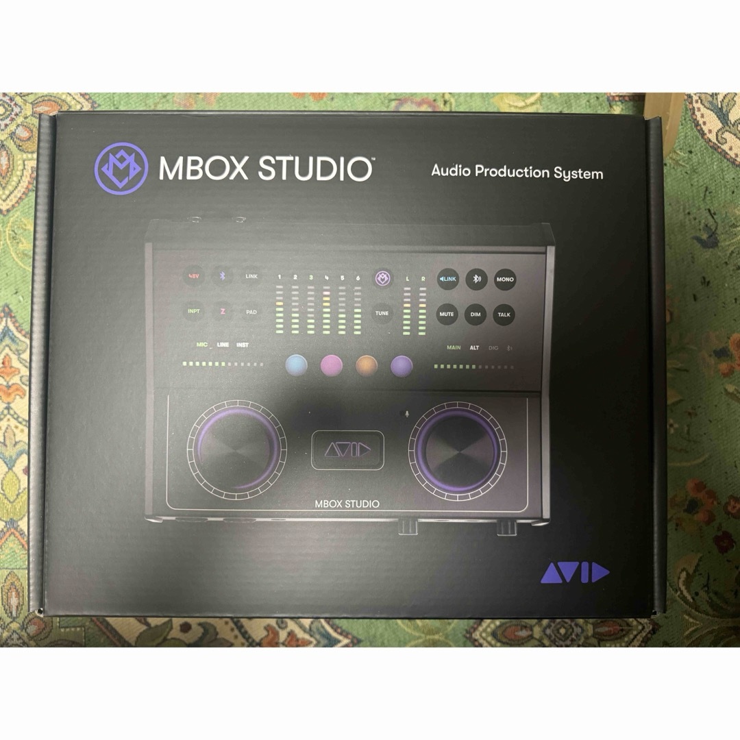 Avid MBOX studio コントローラー新品(箱開封) 楽器のレコーディング/PA機器(ミキサー)の商品写真