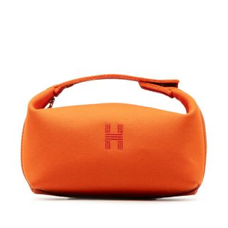 エルメス(Hermes)の美品 エルメス ブリッドアブラック PM ハンドバッグ キャンバス レディース HERMES 【1-0149181】(ハンドバッグ)