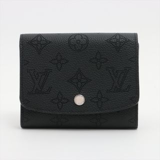 ルイヴィトン(LOUIS VUITTON)のヴィトン ポルトフォイユイリスコンパクト   ノワール ユニセックス コン(財布)