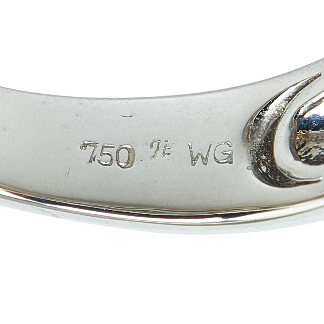 K18WG ホワイトゴールド リング 指輪 ピンクサファイア 0.84ct ダイヤ 0.17ct 【1-0149496】 レディースのアクセサリー(リング(指輪))の商品写真