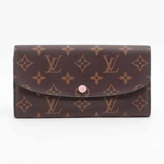 ルイヴィトン(LOUIS VUITTON)のヴィトン ポルトフォイユエミリー   ローズバレリーヌ レディース 長財布(財布)