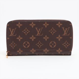 ルイヴィトン(LOUIS VUITTON)のヴィトン ジッピーウォレット   ブラウン レディース 長財布(財布)