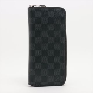 ルイヴィトン(LOUIS VUITTON)のヴィトン ジッピーウォレットヴェルティカル   ブラック メンズ 長財布(長財布)