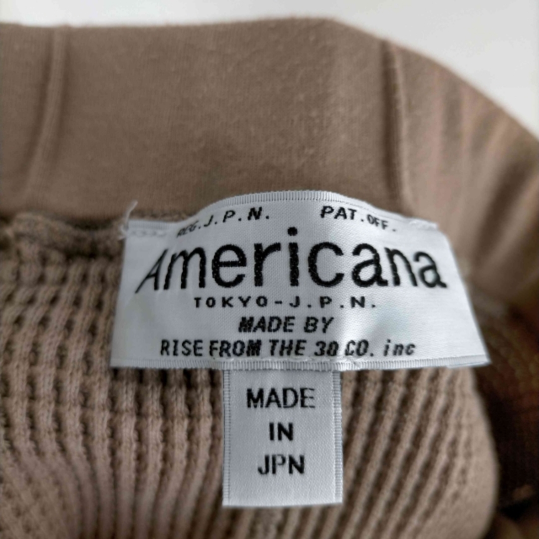 AMERICANA(アメリカーナ)のAmericana(アメリカーナ) サーマルタイトスカート レディース トップス レディースのトップス(Tシャツ(半袖/袖なし))の商品写真