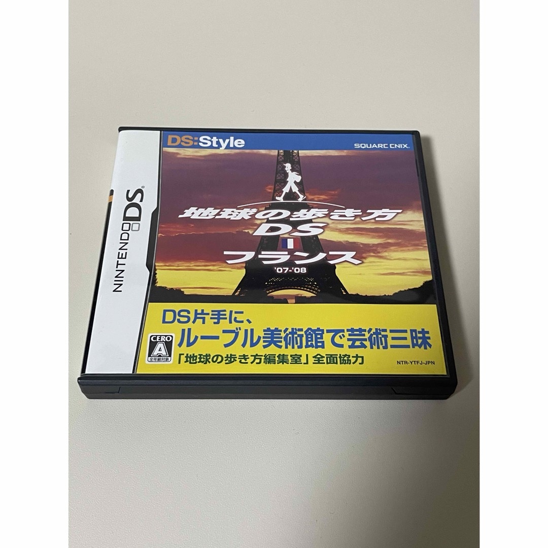 ニンテンドーDS(ニンテンドーDS)の箱取説のみ　地球の歩き方DS フランス DS エンタメ/ホビーのゲームソフト/ゲーム機本体(携帯用ゲームソフト)の商品写真