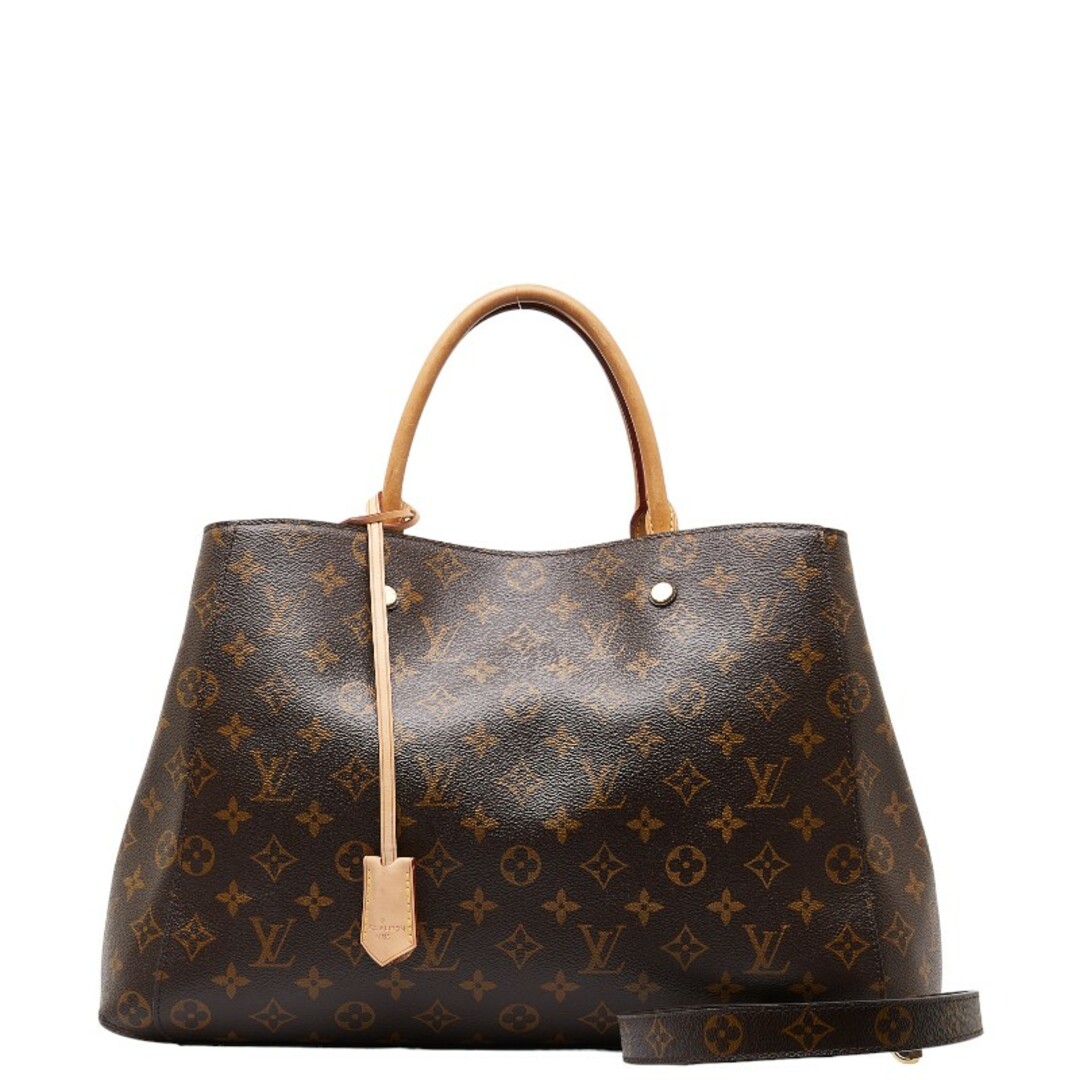 LOUIS VUITTON(ルイヴィトン)のルイ ヴィトン モノグラム モンテーニュGM ハンドバッグ ショルダーバッグ 2WAY M41067 PVC レディース LOUIS VUITTON 【1-0149955】 レディースのバッグ(ハンドバッグ)の商品写真