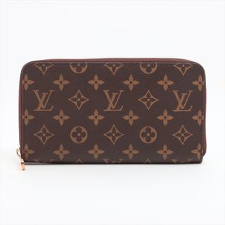 ルイヴィトン(LOUIS VUITTON)のヴィトン ジッピーオーガナイザー   ブラウン レディース 長財布(財布)