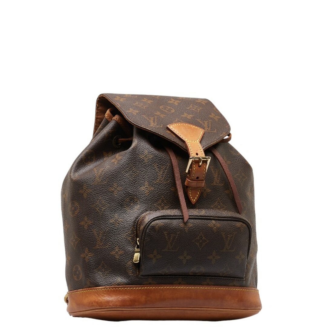 LOUIS VUITTON(ルイヴィトン)のルイ ヴィトン モノグラム モンスリMM リュック バックパック M51136 PVC レディース LOUIS VUITTON 【1-0149959】 レディースのバッグ(リュック/バックパック)の商品写真