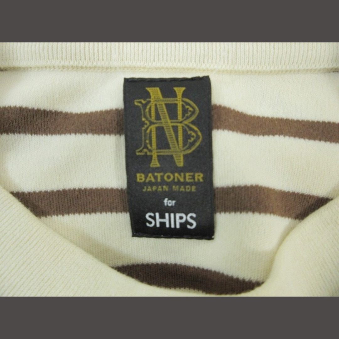 SHIPS(シップス)のSHIPS×BATONER Tシャツ 丸首 半袖 BN-19SM-039 3 メンズのトップス(Tシャツ/カットソー(半袖/袖なし))の商品写真