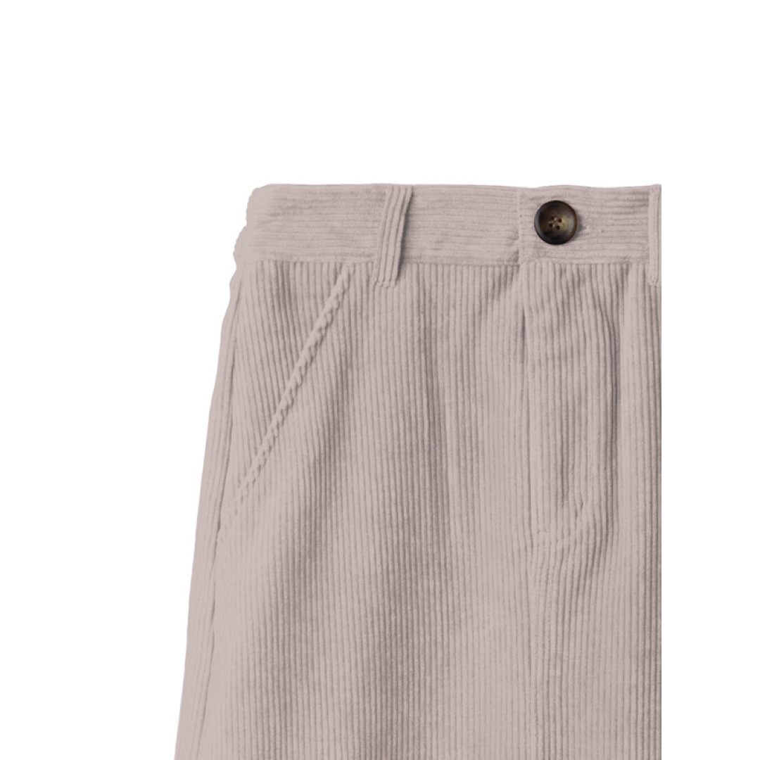 GRL(グレイル)のGRL グレイル　コーデュロイスカート グレージュ Mサイズ レディースのスカート(ロングスカート)の商品写真